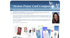 Desktop Screenshot of bostonprayercard.com